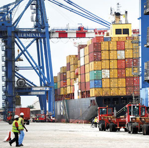 Abidjan port