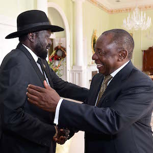 Ramaphosa - Kiir