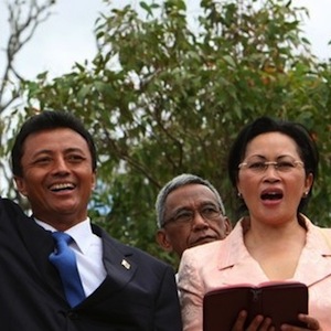 Marc and Lalao Ravalomanana