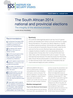 SA Elections integrity