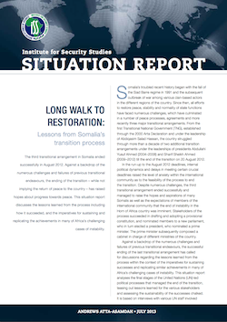 Situtation Report Cover