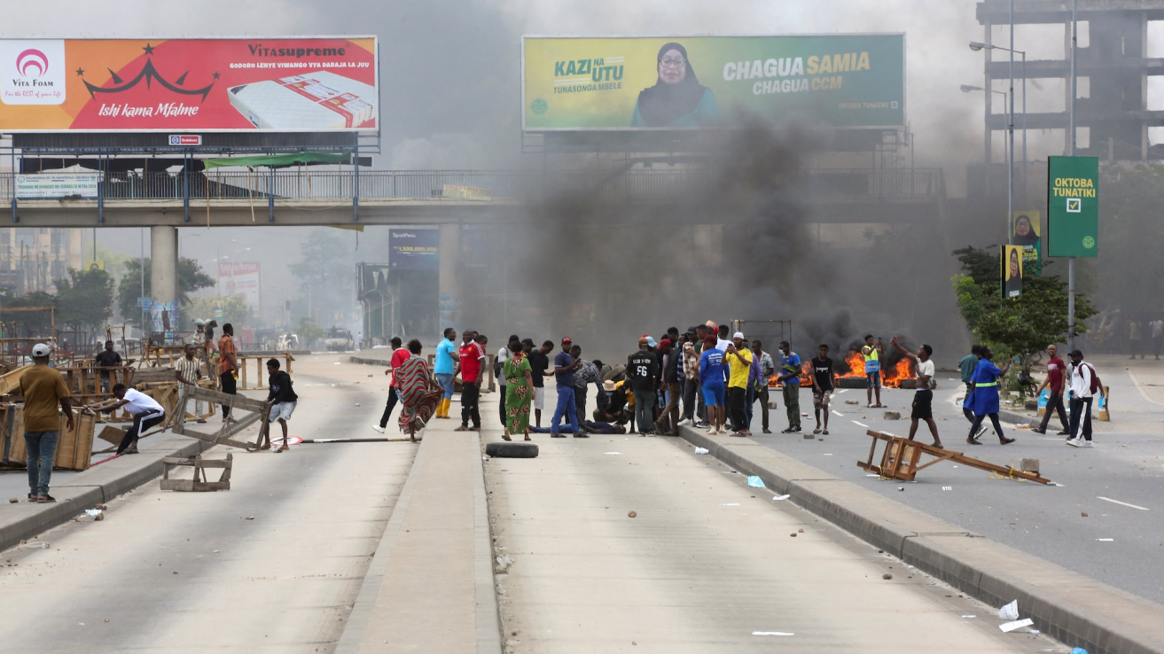 Denied fair elections, Tanzanians make their mark through protests