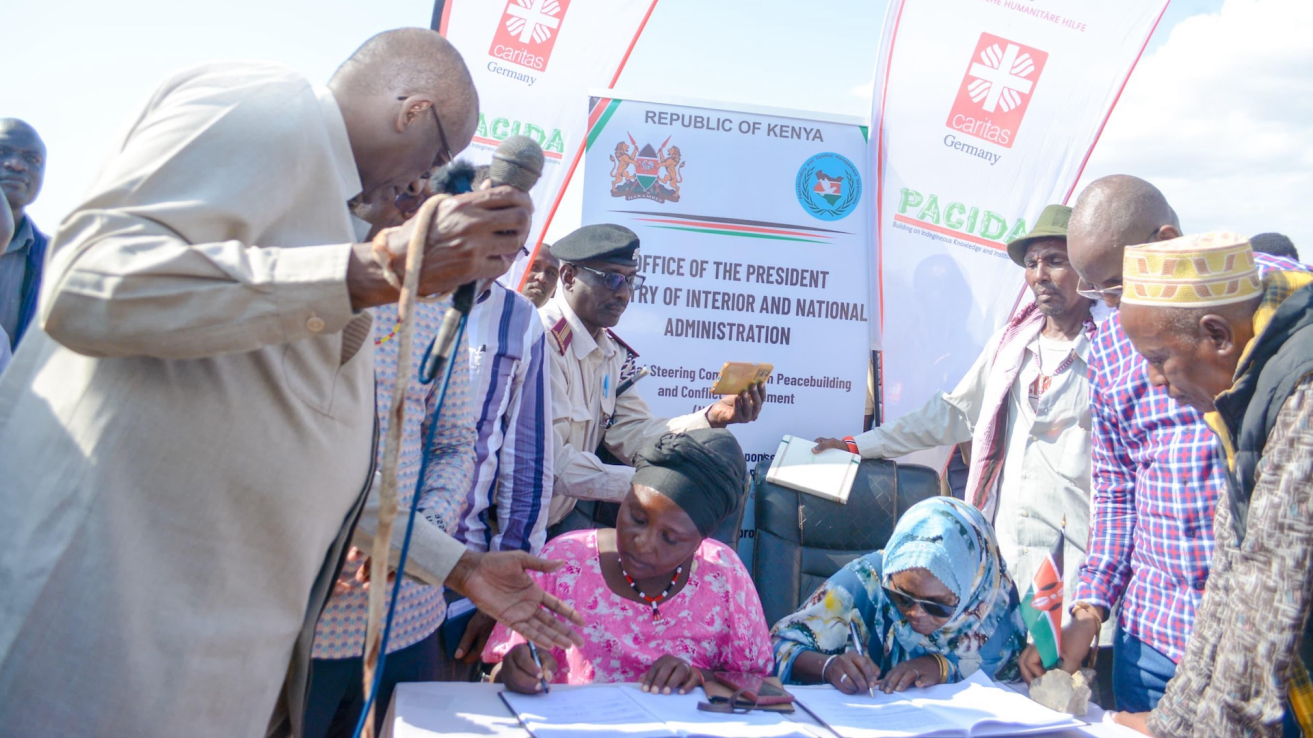 Assessment of community peace accords in Kenya