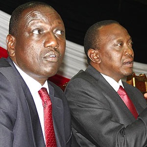 Kenyatta and Rutoe
